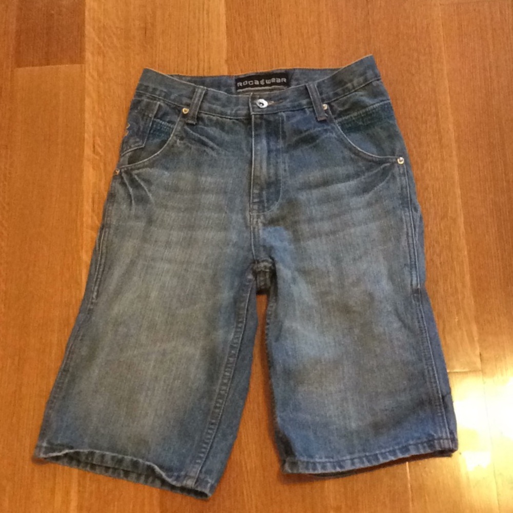 RocaWear - Blue Girls Jean Shorts - Size 12